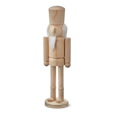 Wood Nutcracker | Santa Beard - Poppy and Stella