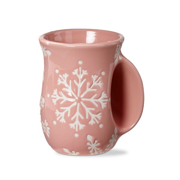 16 oz Mug | Snowflake Handwarmer | Pink - Poppy and Stella