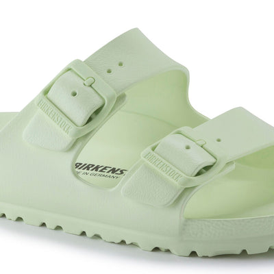 Birkenstock | Arizona Essentials Eva Sandal | Faded Lime - Poppy and Stella
