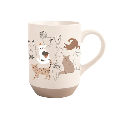 11oz Mug | Pencil Cats - Poppy and Stella