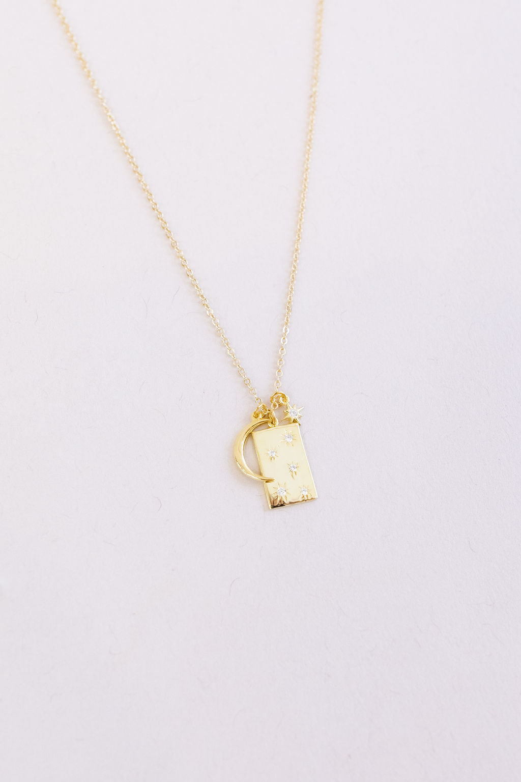 Lana Celestial Charm Necklace | Gold - Poppy and Stella