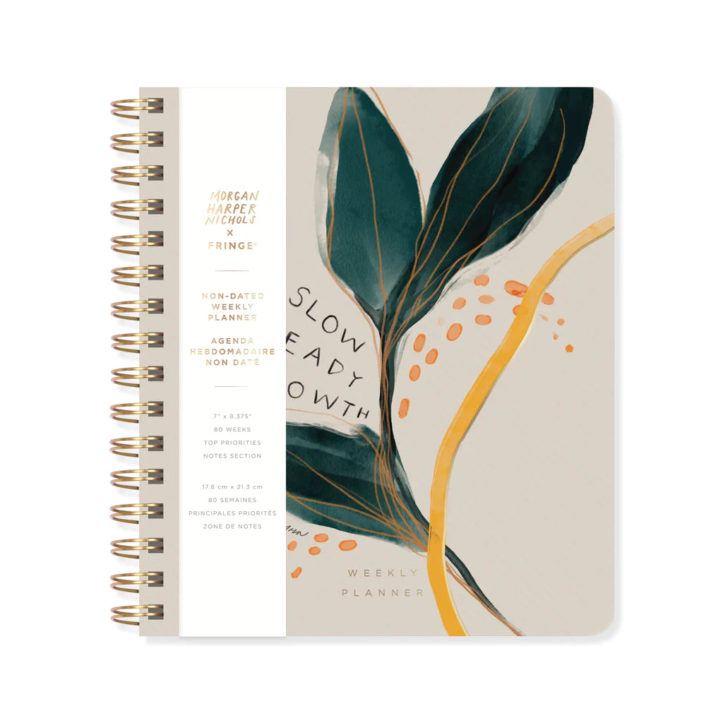 Slow Steady Growth Planner - Poppy and Stella