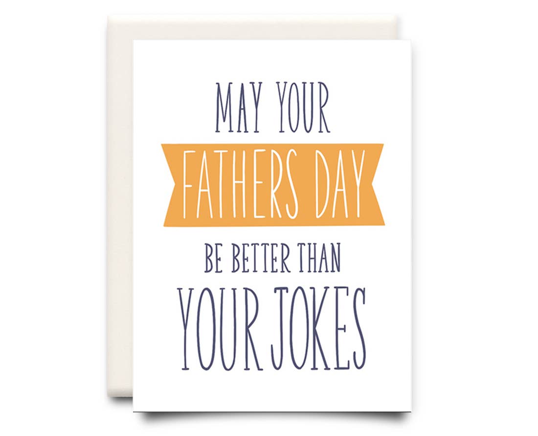 Card | Dad Jokes - Poppy and Stella