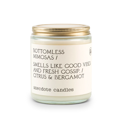 Candle | 'Bottomless Mimosas' Jar - Poppy and Stella