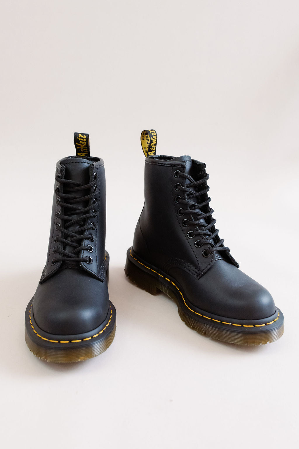 Dr. Martens | 1460 SR Leather Lace Up Boots | Black - Poppy and Stella