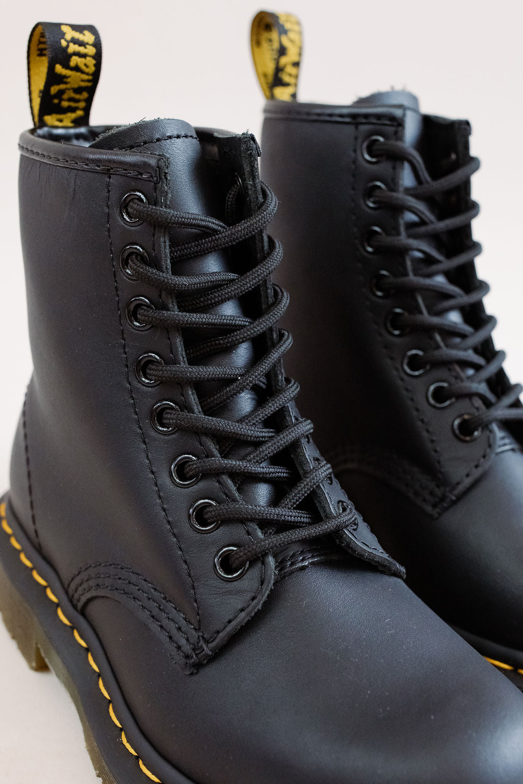 Dr. Martens | 1460 SR Leather Lace Up Boots | Black - Poppy and Stella