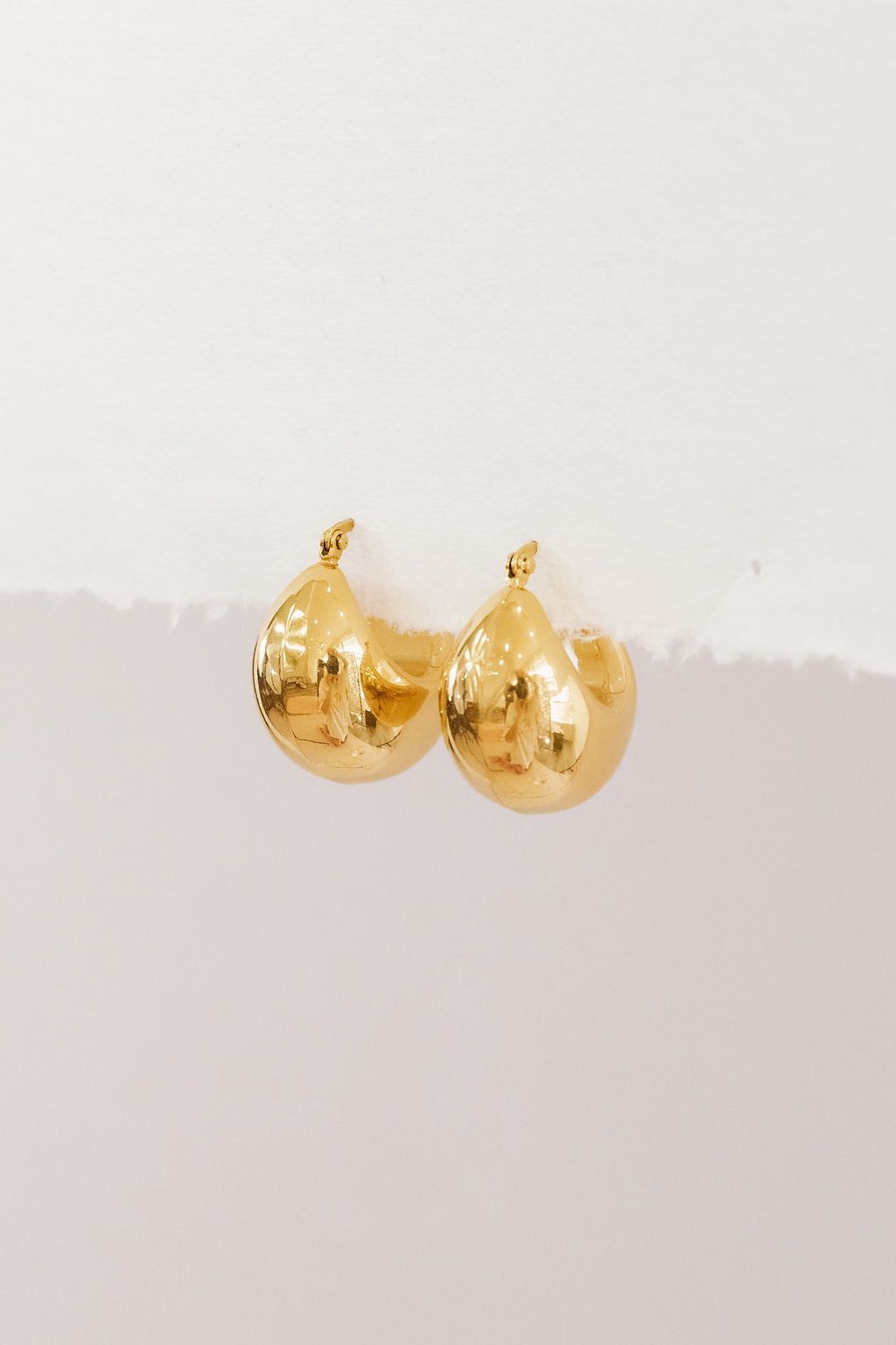 Large Chunky Hoop Earrings | Asst. - Poppy and Stella