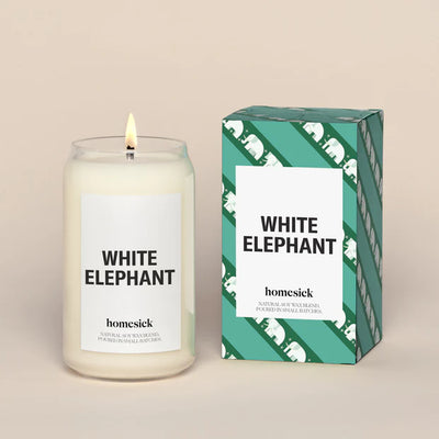 Homesick Candles | White Elephant - Poppy and Stella