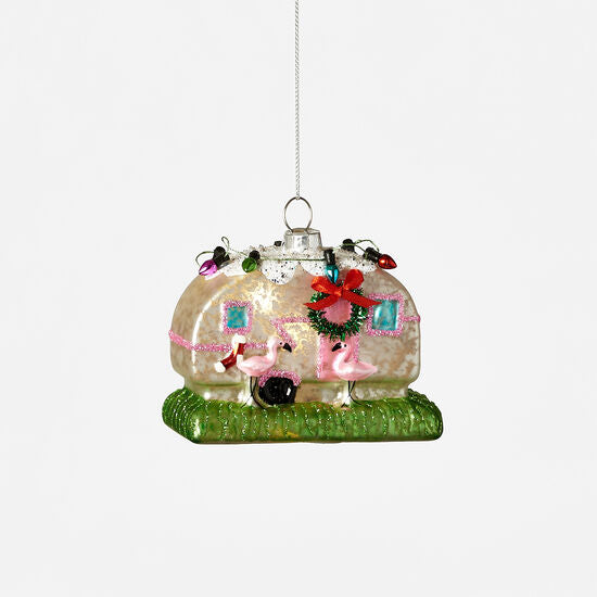 Ornament | Trailer With Lights - Poppy and Stella