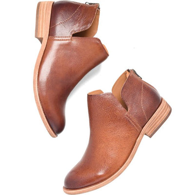Kork-Ease | Renny Bootie | Tan Rum - Poppy and Stella
