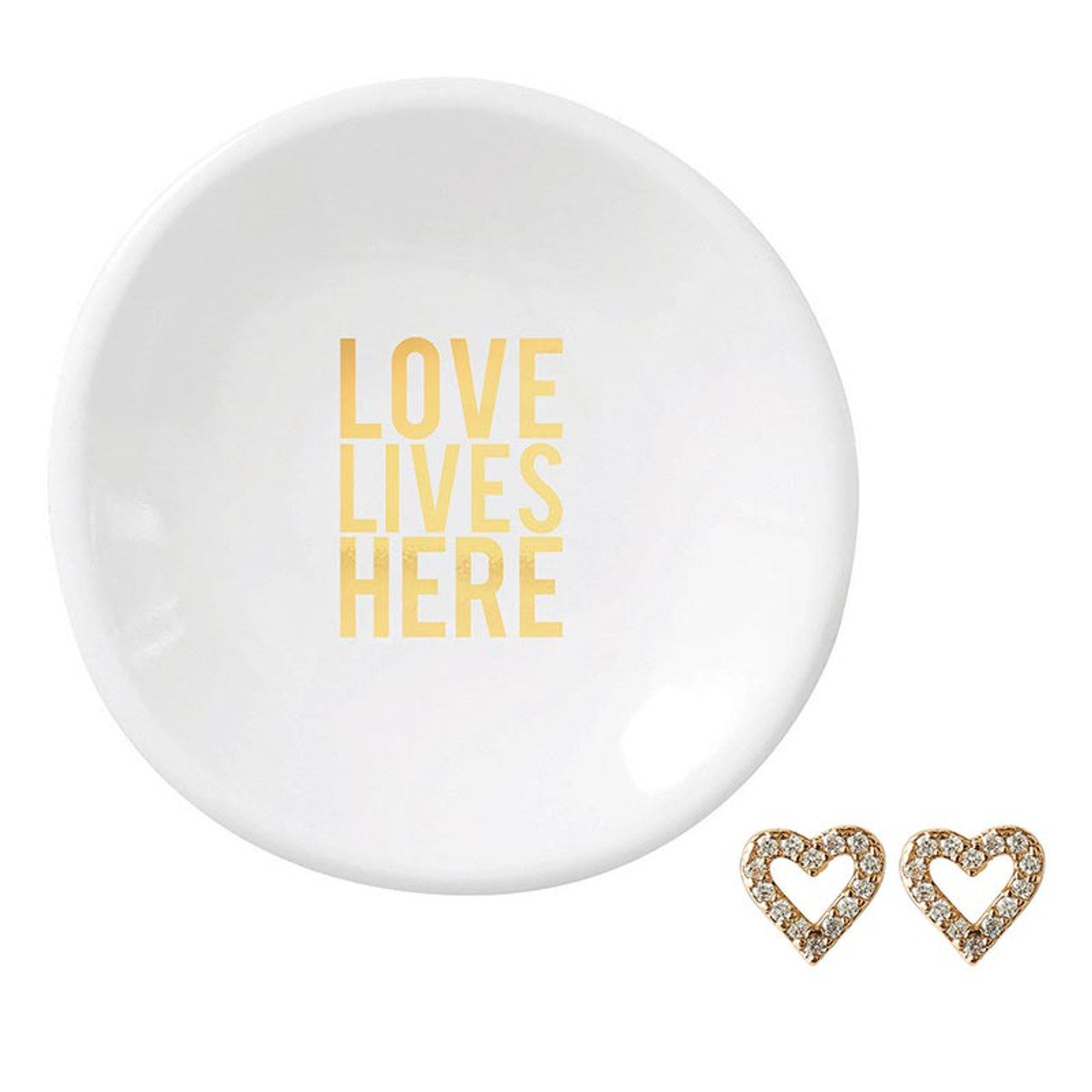 Earrings & Tray Set | Love Lives here