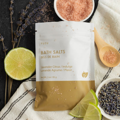 Yuzu Soap | Bath Salts Mini Packet | 3oz - Poppy and Stella
