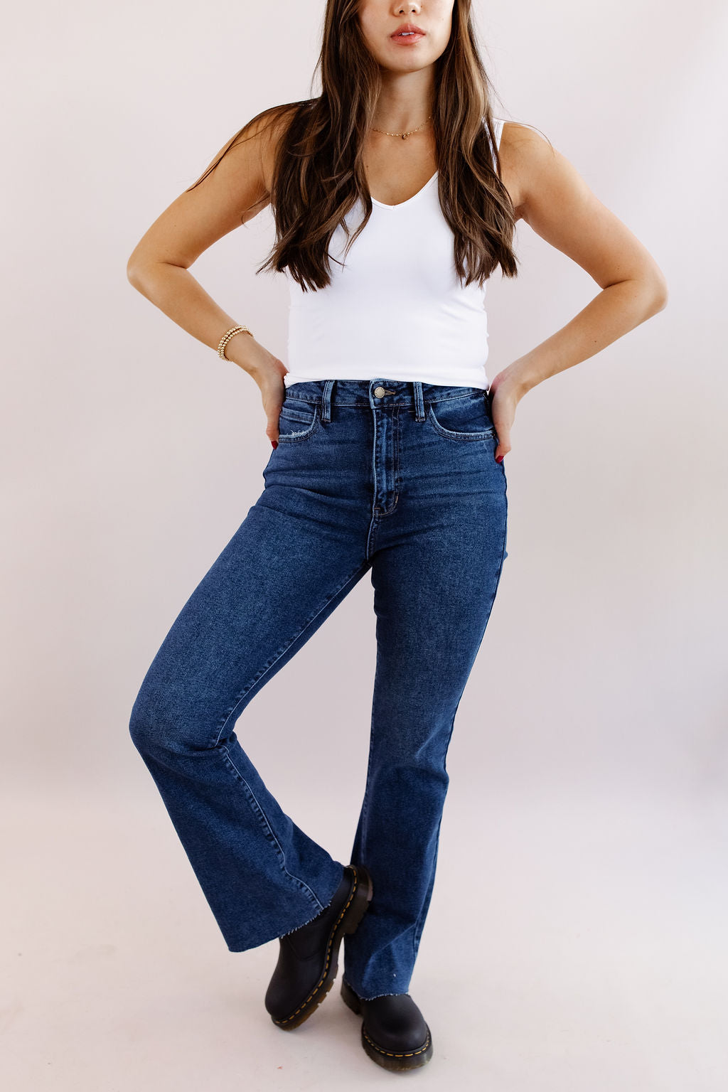 Carly Vintage Flare Jeans - Poppy and Stella