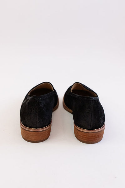 Sofft | Napoli Loafer | Black Suede - Poppy and Stella