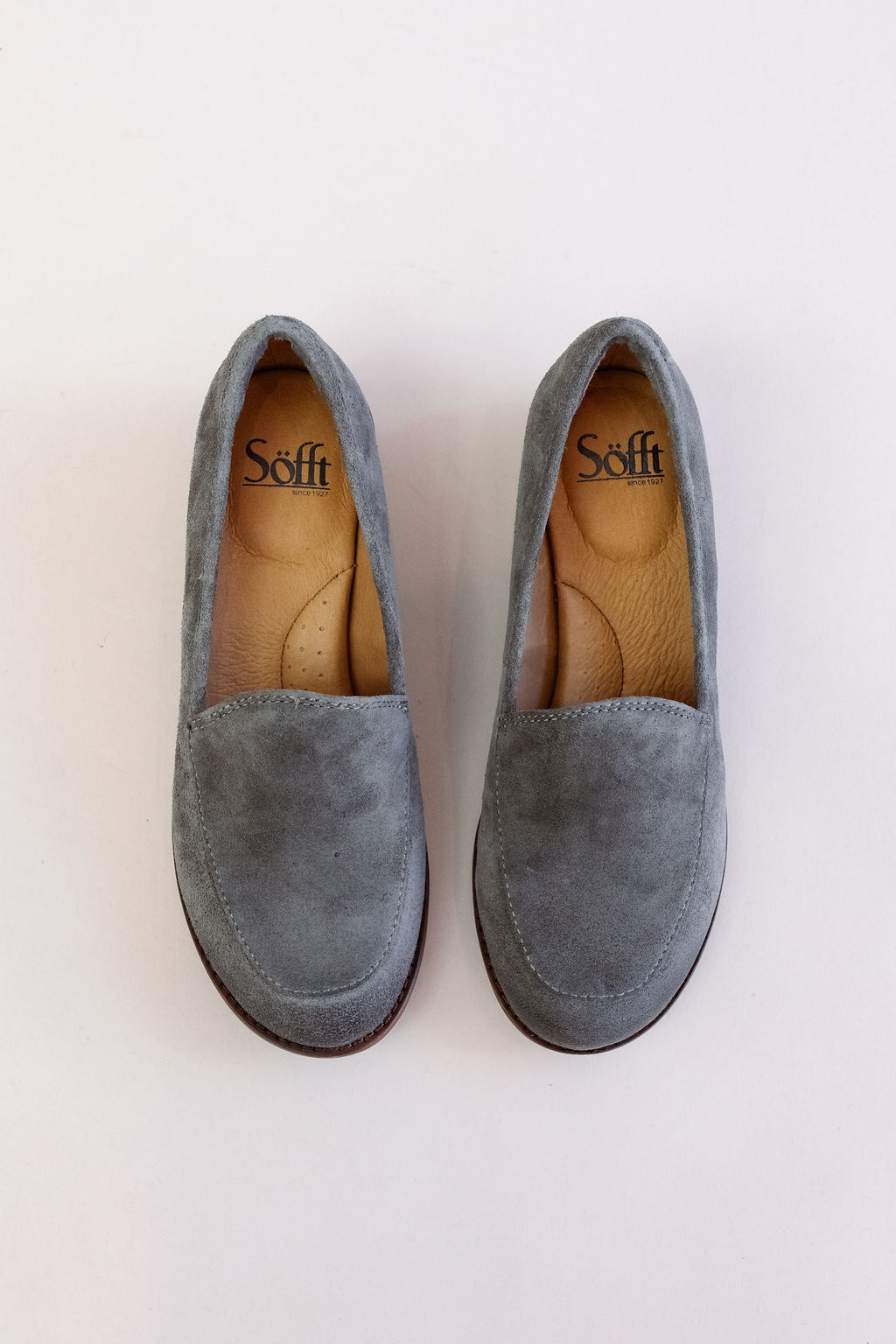 Sofft | Napoli Loafer | Smoke Suede - Poppy and Stella