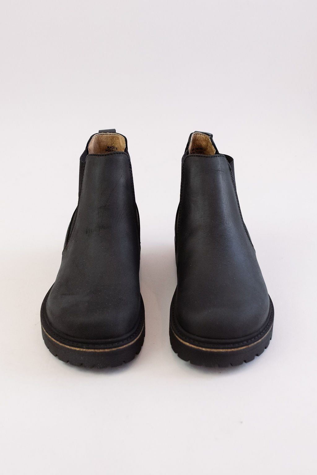 Birkenstock | Stalon Boot Nubuck Leather | Black - Poppy and Stella