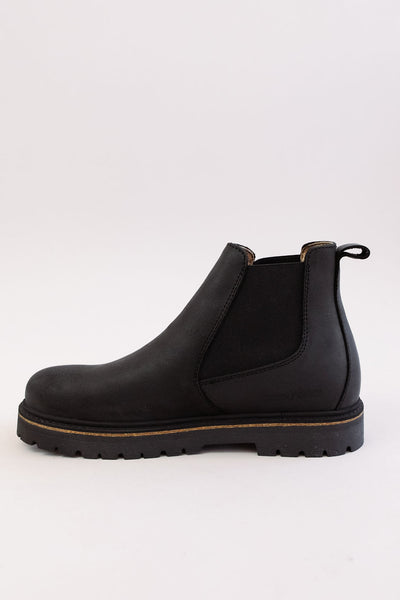 Birkenstock | Stalon Boot Nubuck Leather | Black - Poppy and Stella