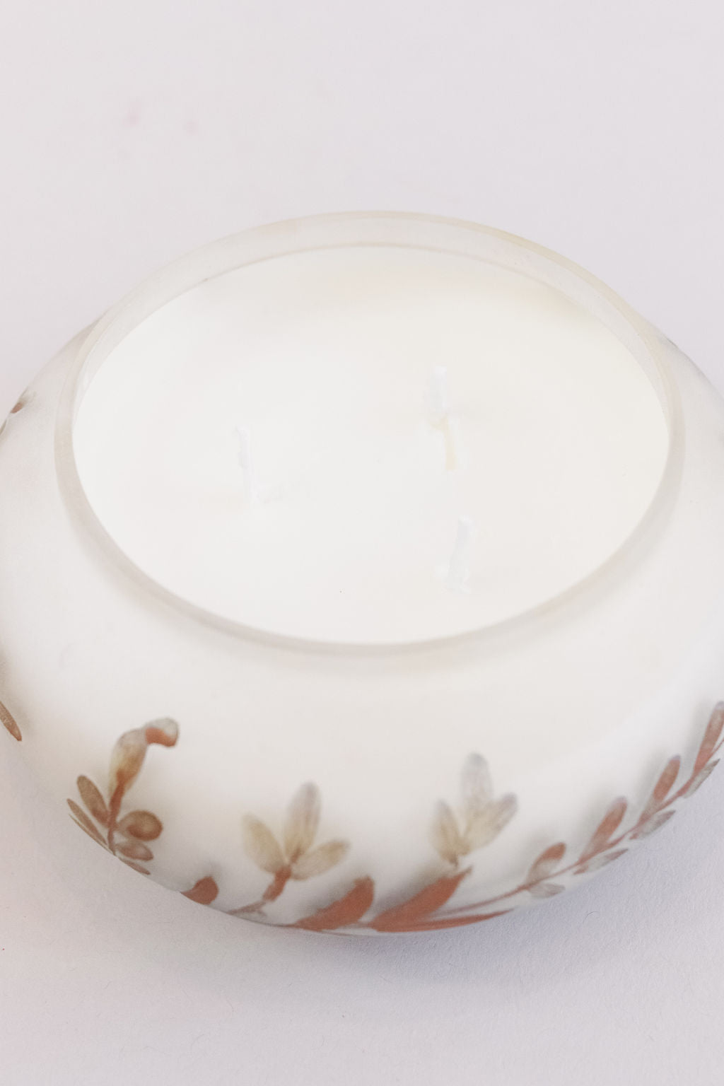 Paddywax | Copper Etched Frosted Cypress and Fir Candle | 14oz - Poppy and Stella