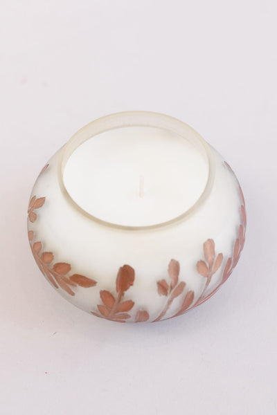 Paddywax | Copper Etched Frosted Cypress and Fir Candle | 9oz - Poppy and Stella