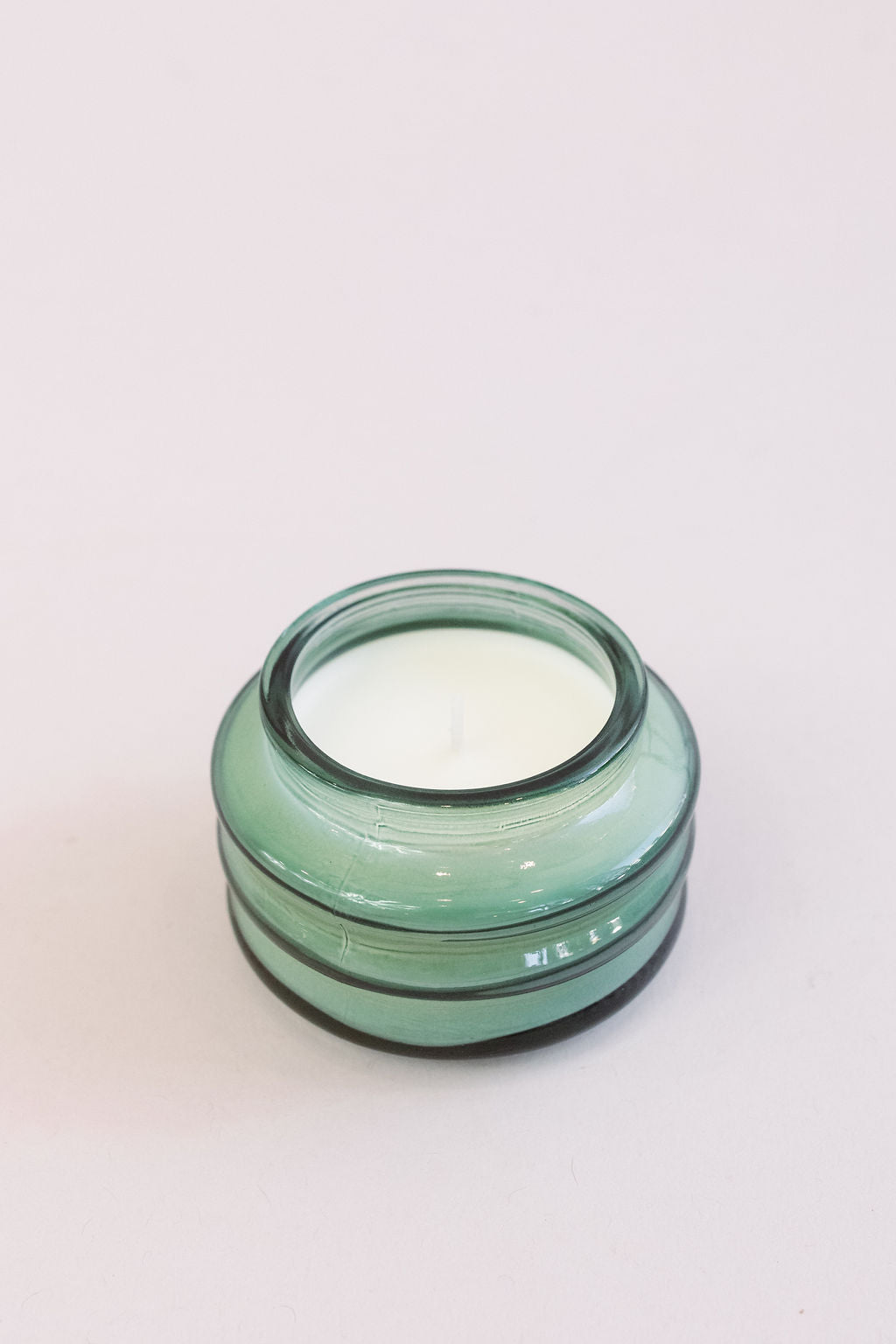 Paddywax | 3oz Beam Cypress & Fir Candle | Transparent Green - Poppy and Stella
