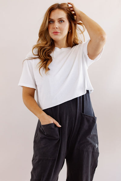 Free People | Inspire Tee | White - Poppy and Stella