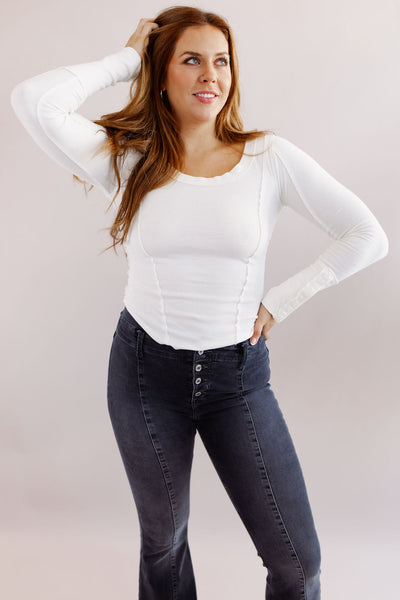 Free People | Stuck On You Cuff | Ivory - Poppy and Stella