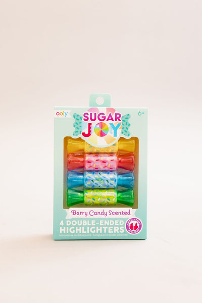 Sugar Joy Double Ended Scented Highlighters | Set of 4 - Poppy and Stella