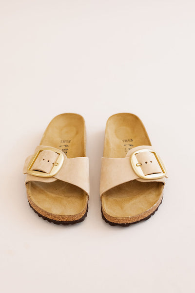 Birkenstock | Madrid Big Buckle Sandal | Sandcastle - Poppy and Stella