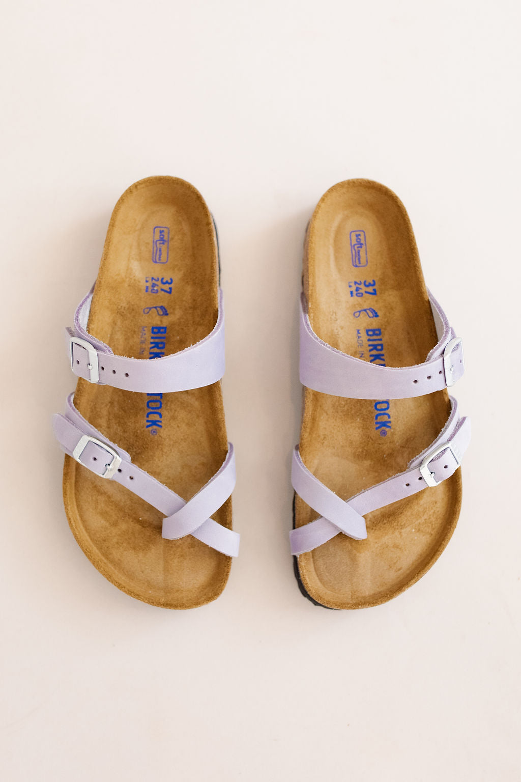 Birkenstock | Mayari Soft Footbed Sandal | Purple Fog - Poppy and Stella