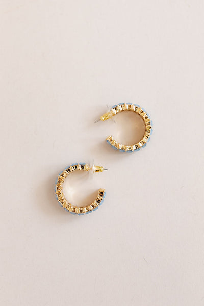 Make a Statement Gem Hoops | Assorted - Poppy and Stella