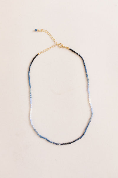 14" Shimmer Beaded Necklace | Assorted - Poppy and Stella