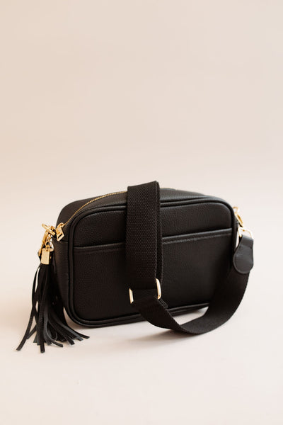 Simple & Chic Vegan Leather Crossbody Bag | Assorted - Poppy and Stella