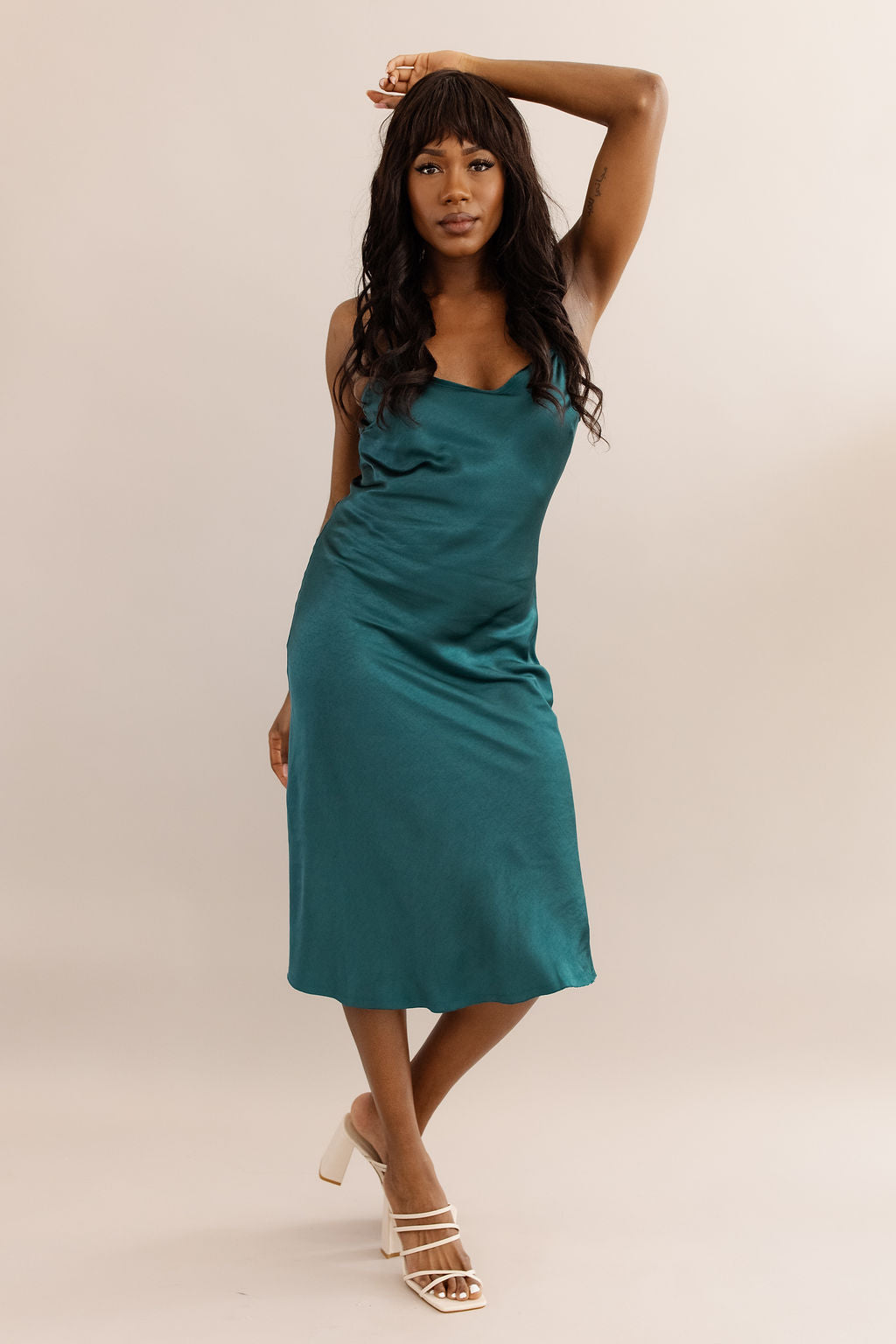 The Sawyer Dress | Deep Teal - Poppy and Stella