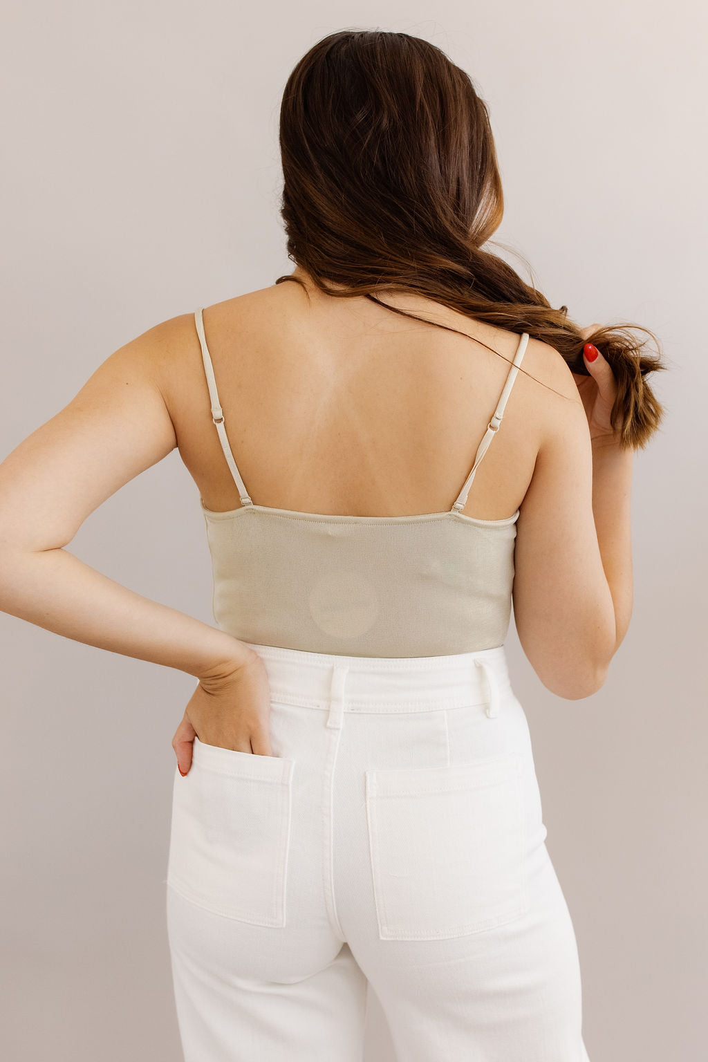 Free People | Cowls in the Club Bodysuit | Morning Oat - Poppy and Stella