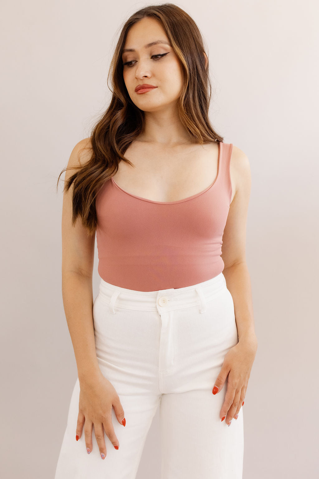 Free People | Clean Lines Bodysuit | Windblush