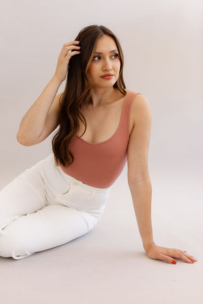 Free People | Clean Lines Bodysuit | Windblush