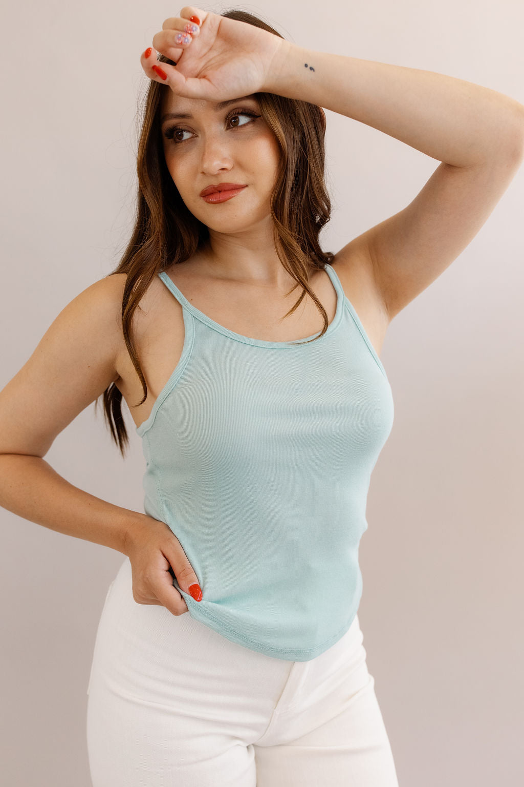 Free People | Three Day Weekend Tank | Sparkling Waters - Poppy and Stella