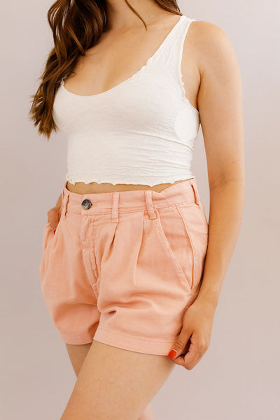 Free People | Billie Chino Shorts | Petals - Poppy and Stella