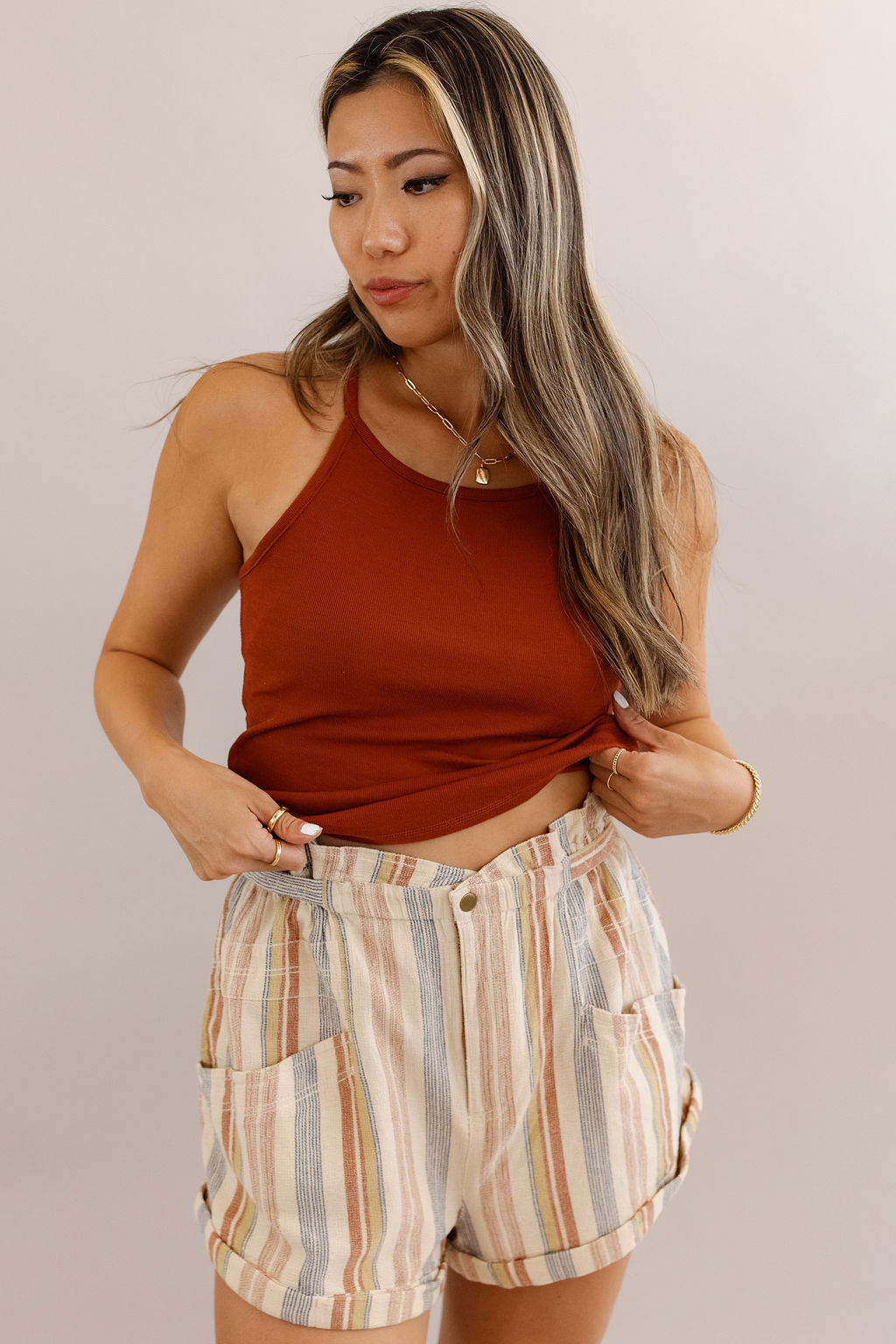 Free People | Three Day Weekend Tank | Burnt Henna - Poppy and Stella