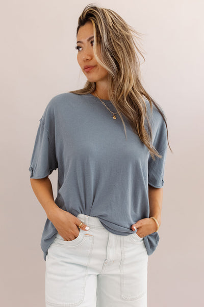 Free People | Nina Tee | Blue Mirage - Poppy and Stella