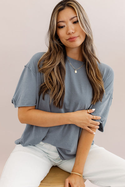 Free People | Nina Tee | Blue Mirage - Poppy and Stella