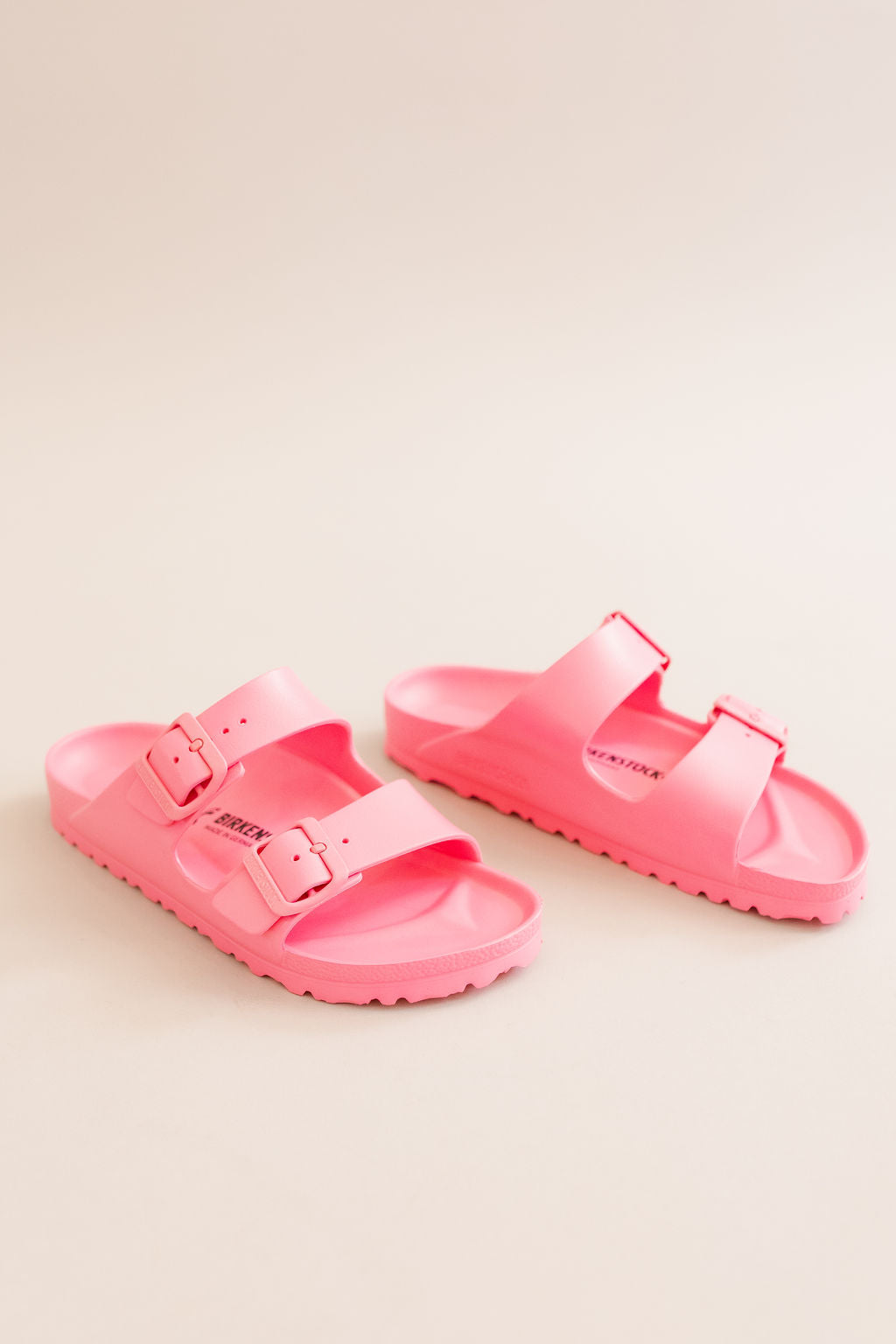 Birkenstock | Arizona Essentials Eva Sandal | Candy Pink - Poppy and Stella