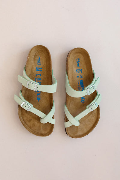 Birkenstock | Mayari Soft Footbed Sandal | Matcha - Poppy and Stella