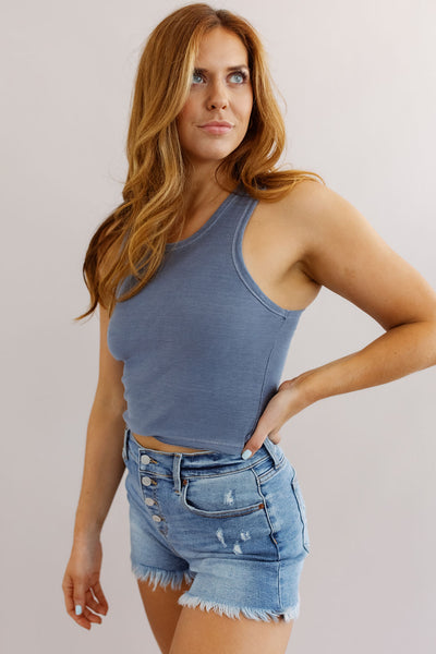 Free People | Back To Basics Tank | Nightshade - Poppy and Stella