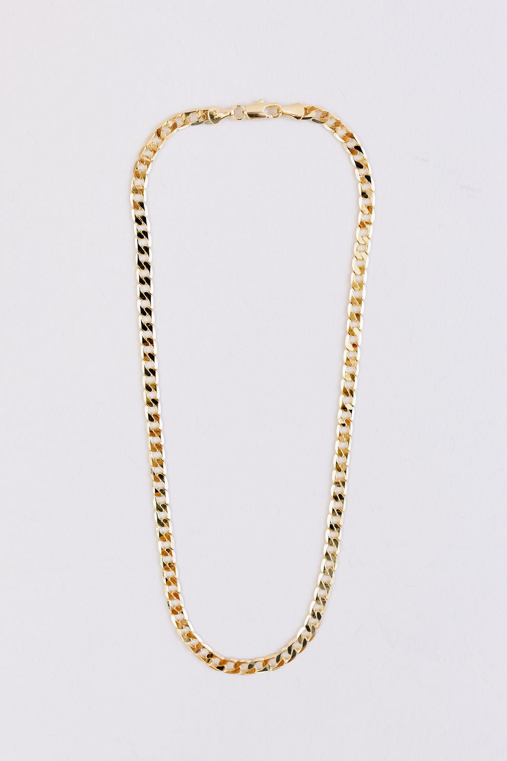 Marta Gold Cuban Link Chain Necklace - Poppy and Stella