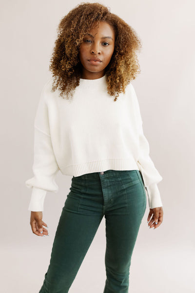 Free People | Easy Street Crop Pullover | Moonglow - Poppy and Stella