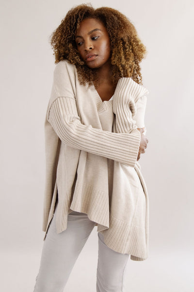 Free People | Orion A Line Tunic | Almond - Poppy and Stella