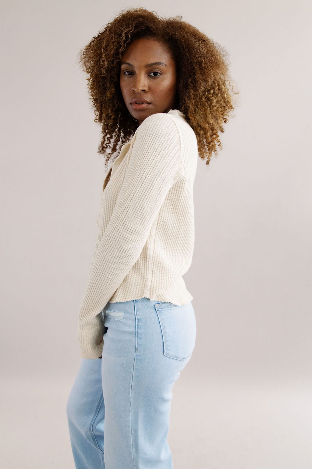 Free People | Colt Top | Ecru - Poppy and Stella
