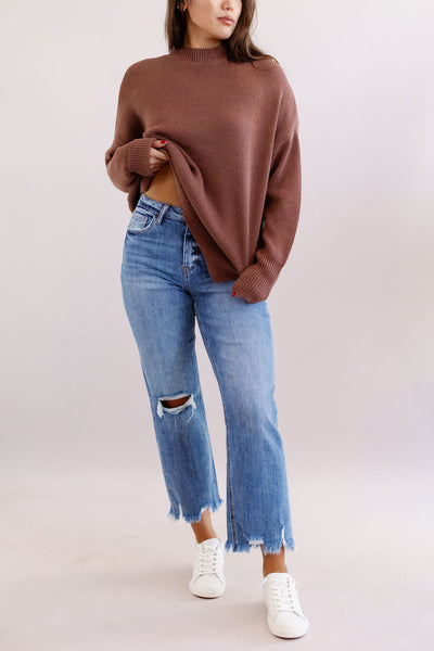 Georgia High Rise Dad Jeans - Poppy and Stella