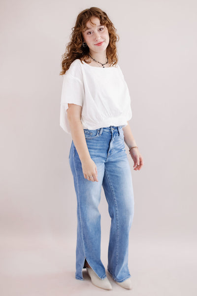 Free People| Cloud 9 Bubble | Optic White - Poppy and Stella